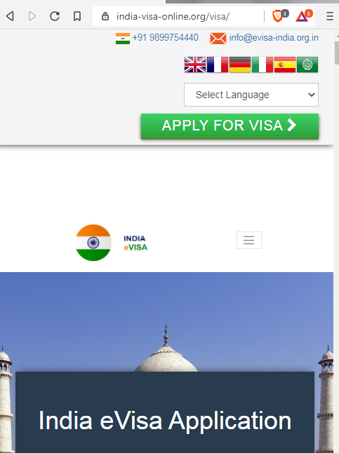 Indian Visa Application ONLINE - HONG KONG OFFICE Admiralty